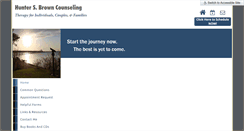 Desktop Screenshot of huntersbrowncounseling.com